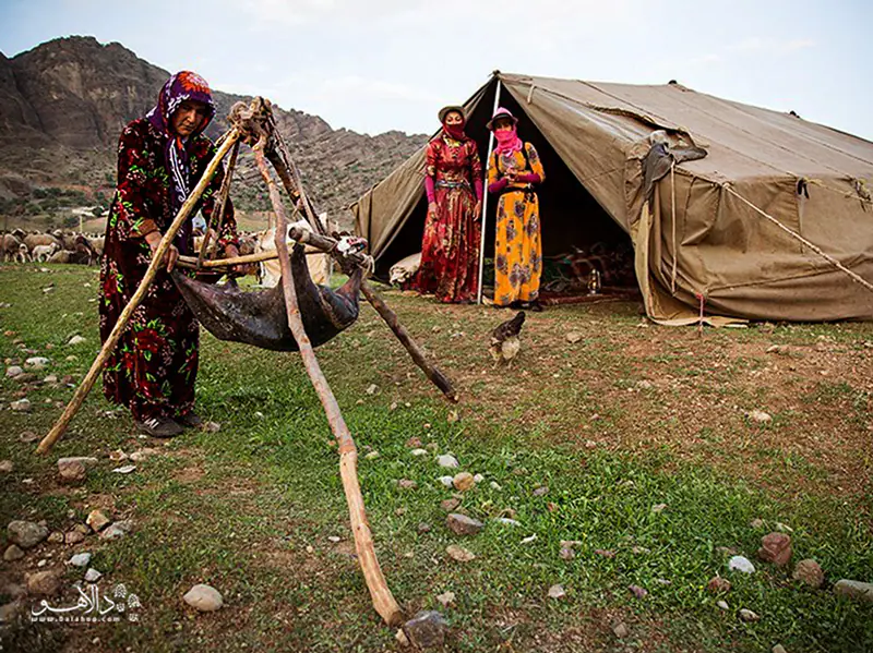 زندگی روزانه عشایر 